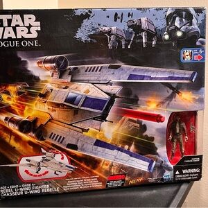 Star Wars Rogue One U-Wing Fighter with Blue and White Design